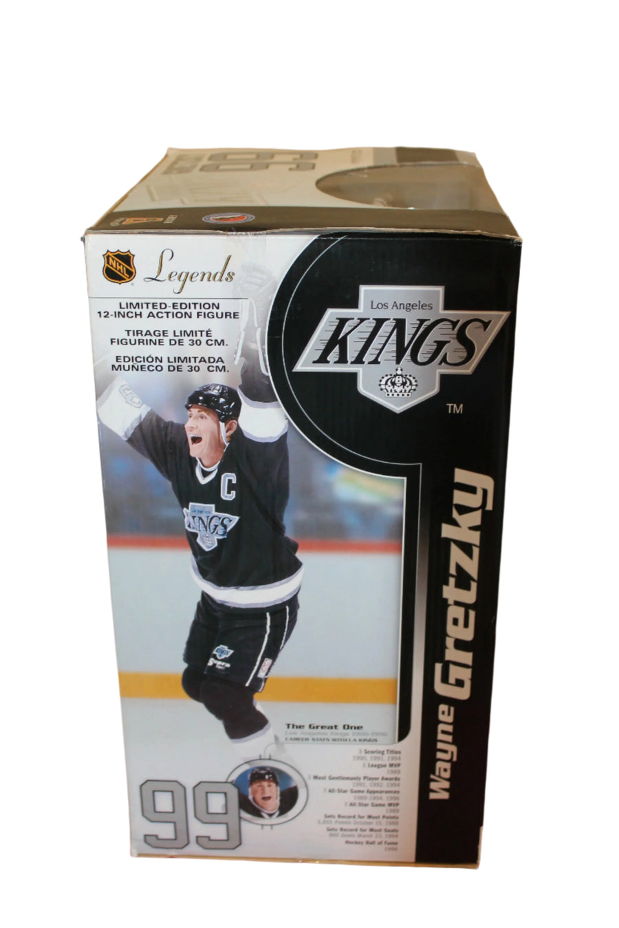 WAYNE GRETZKY MCFARLANE LEGENDS 12" L.A. KINGS ACTION FIGURE