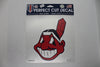 MLB Cleveland Indians Perfect Cut Car Decal (8x8)