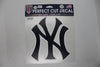 MLB New York Yankees Perfect Cut Car Decal (8x8) - NY