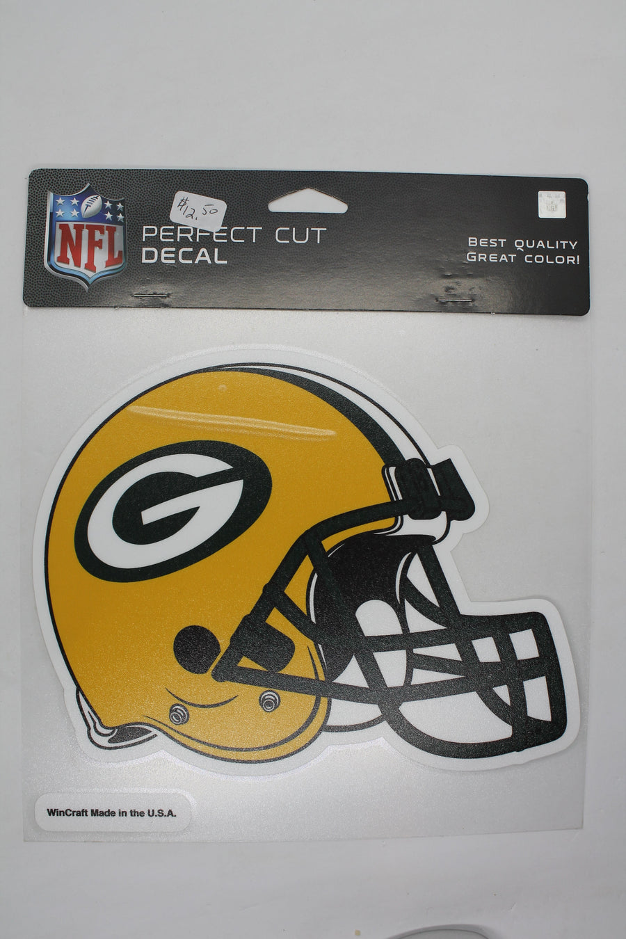 NFL Green Bay Packers Perfect Cut Car Decal (8x8) - Helmet