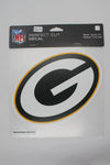 NFL Green Bay Packers Perfect Cut Car Decal (8x8) "G"