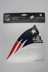 NFL New England Patriots Perfect Cut Car Decal (8x8)