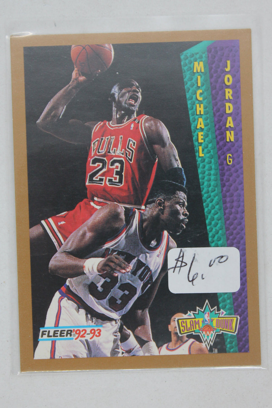 Michael Jordan 1992-93 Fleer - [Base] #273 Slam Dunk