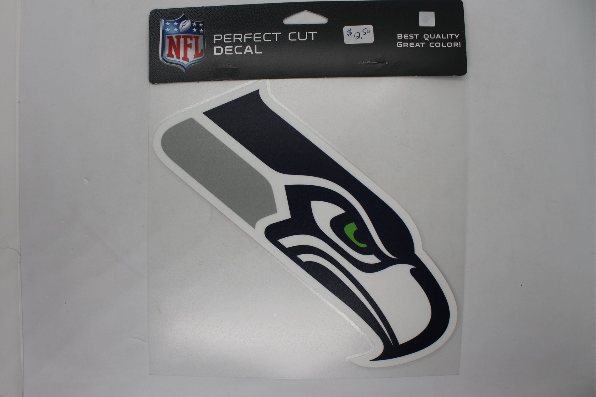 NFL Seattle Seahawks Perfect Cut Car Decal (8x8)
