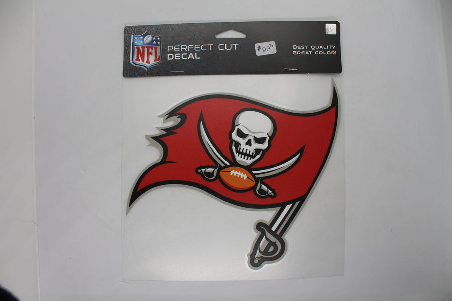 NFL Tampa Bay Buccaneers Perfect Cut Car Decal (8x8)