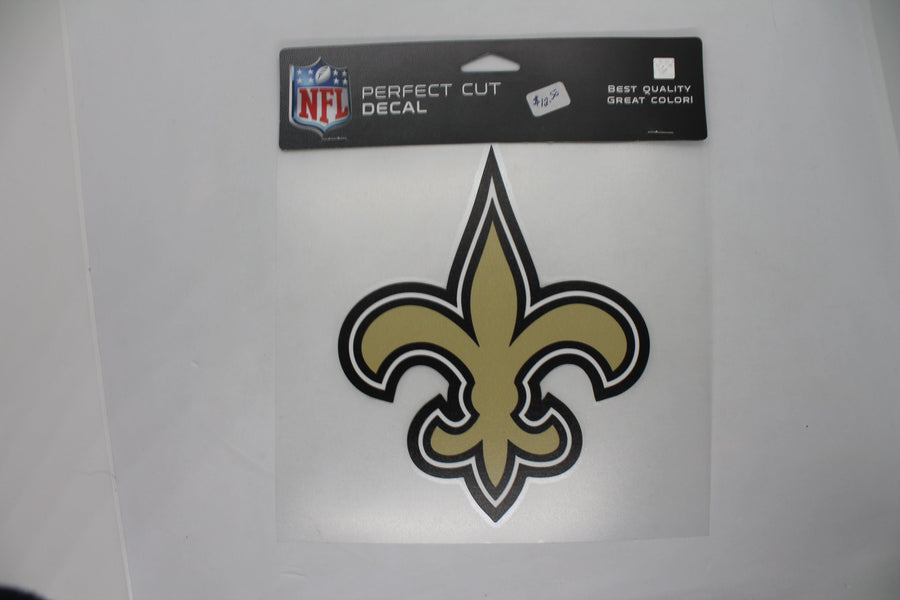 NFL New Orleans Saints Perfect Cut Car Decal (8x8)