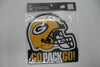 NFL Green Bay Packers Embossed Metal Helmet Sign (8x8)