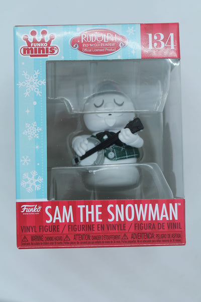 Funko Minis Sam The Snowman  # 134 Rudolph The Red-Nosed Reindeer Movie