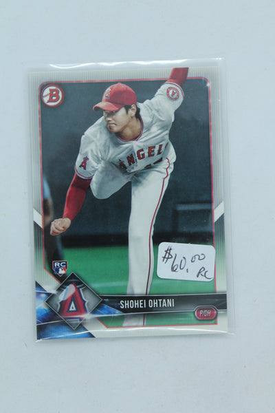 Shohei Ohtani 2018 Bowman Rookie Card