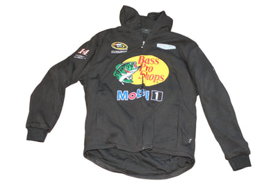 NASCAR Tony Stewart #14 Bass Pro Shop Mobile 1 Mens Chase Authentics Zip Up Hoodie