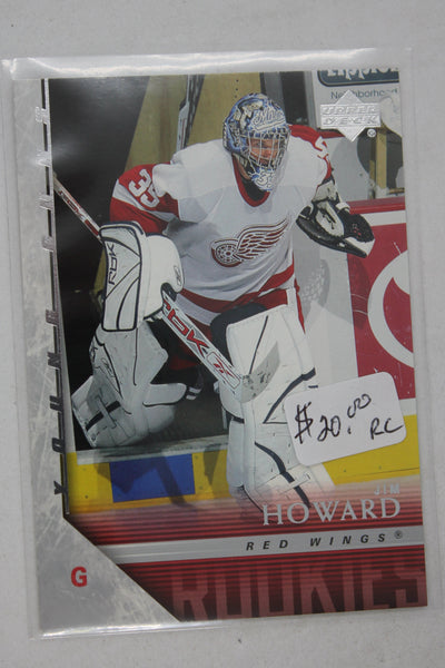 Jim Howard 2005-06 Upper Deck Young Guns Rookie Card