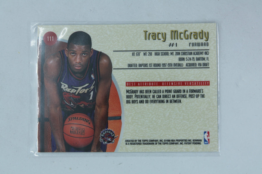 Tracy McGrady 1997-98 Bowman's Best Rookie Card