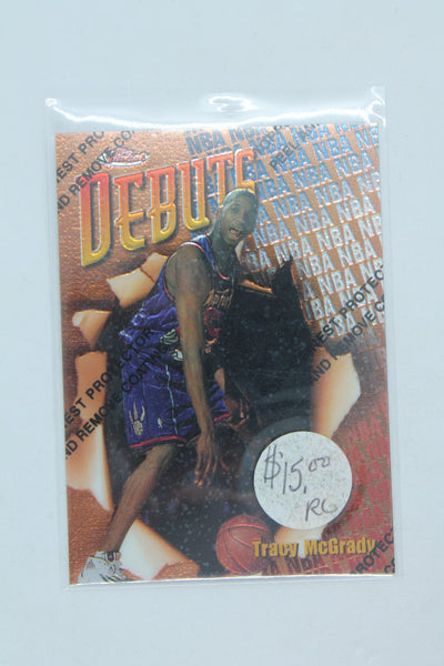 Tracy McGrady 1997-98 Topps Finest Rookie Card