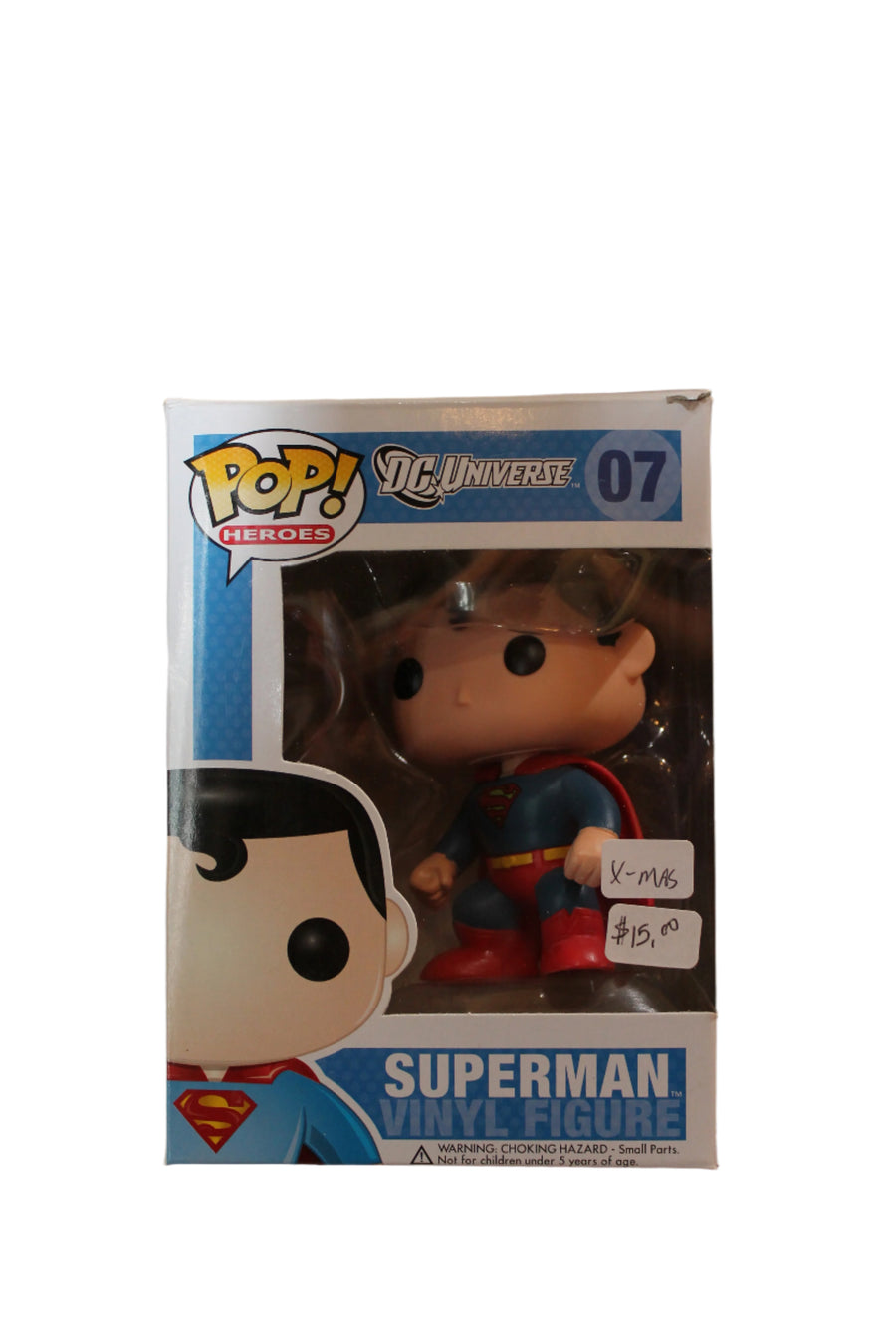 XMAS Ornament Funko POP Superman #07 DC Universe - Box Damage