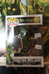 XMAS Funko POP Pickle Rick #332 - Rick & Morty Ornament - Damaged Box