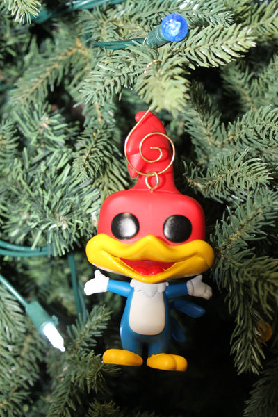 XMAS Woody Woodpecker Funko Pop #487 Ornament - Damaged Box