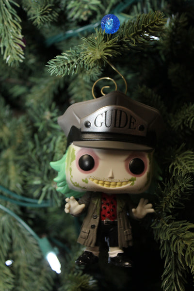 XMAS Beetlejuice Funko Pop #605 Ornament - Damaged Box