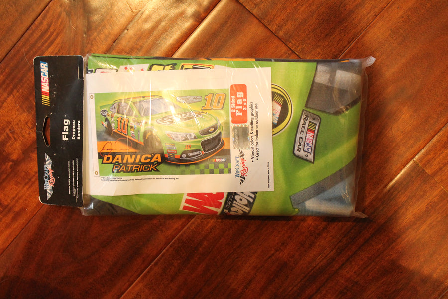 NASCAR Danica Patrick #10 GoDaddy 2 Sided 3' x 5' Flag