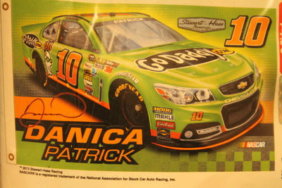 NASCAR Danica Patrick #10 GoDaddy 2 Sided 3' x 5' Flag