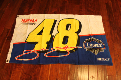 NASCAR Jimmie Johnson #48 Lowe's Racing 2 Sided 3' x 5' Flag