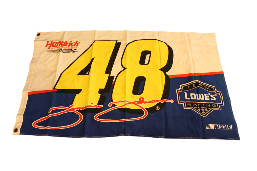 NASCAR Jimmie Johnson #48 Lowe's Racing 2 Sided 3' x 5' Flag