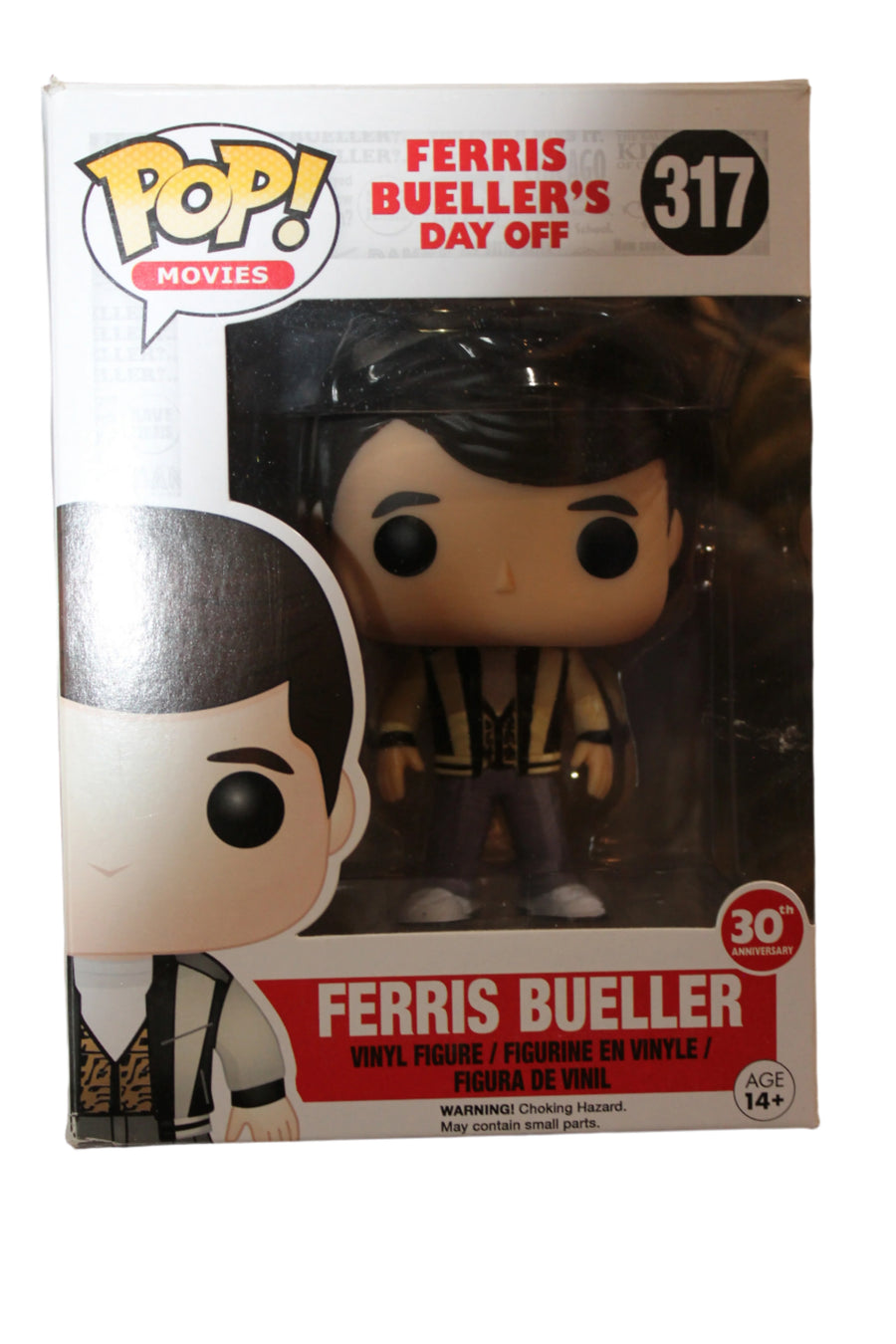 XMAS Funko POP - Ferris Bueller #317 Ornament - Box Damage