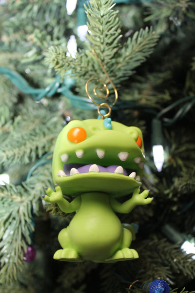 XMAS Funko POP Reptar #227 - Nickelodeon Rugrats Ornament - Damaged Box