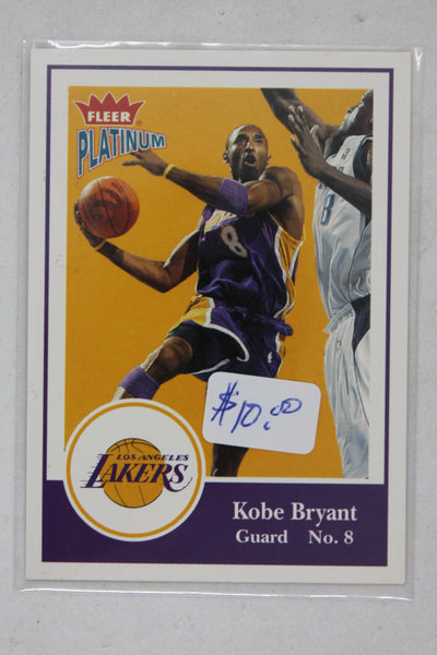 Kobe Bryant 2003-04 Fleer Platinum Card