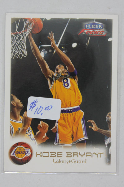Kobe Bryant 1999-00 Fleer Focus Card