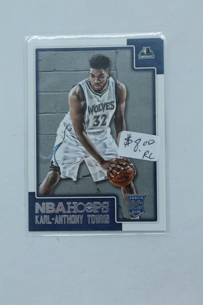 2015-16 Panini NBA Hoops - [Base] #289 Rookies - Karl-Anthony Towns