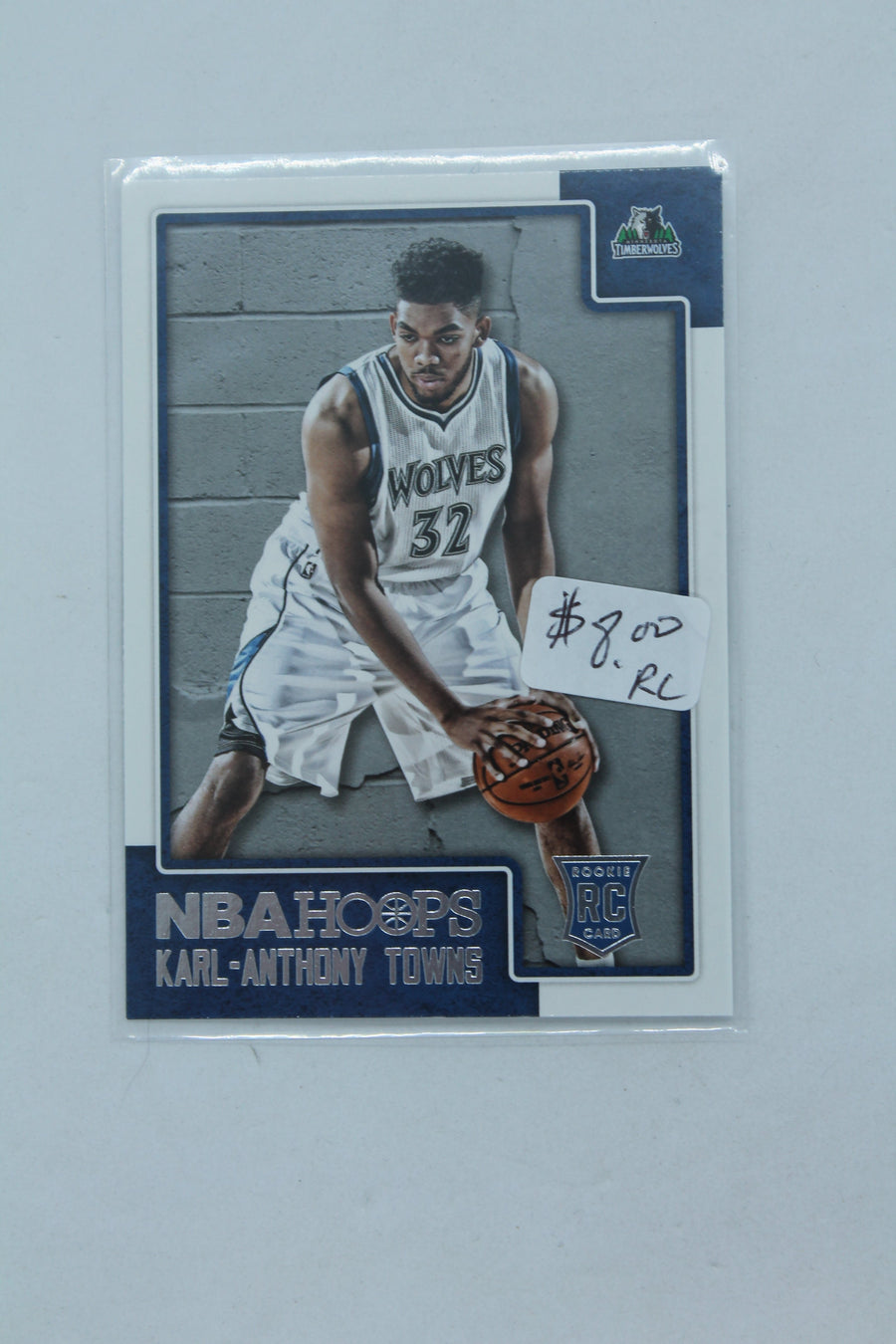 2015-16 Panini NBA Hoops - [Base] #289 Rookies - Karl-Anthony Towns