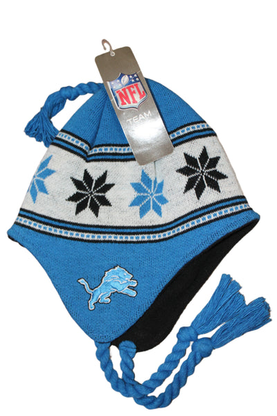 Detroit Lions Youth Knit Tassel Toque