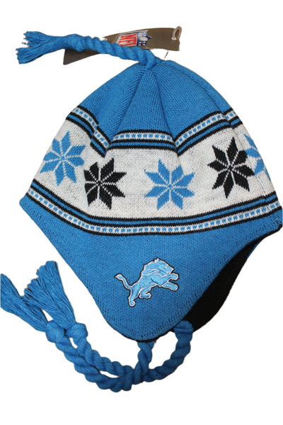 Detroit Lions Youth Knit Tassel Toque