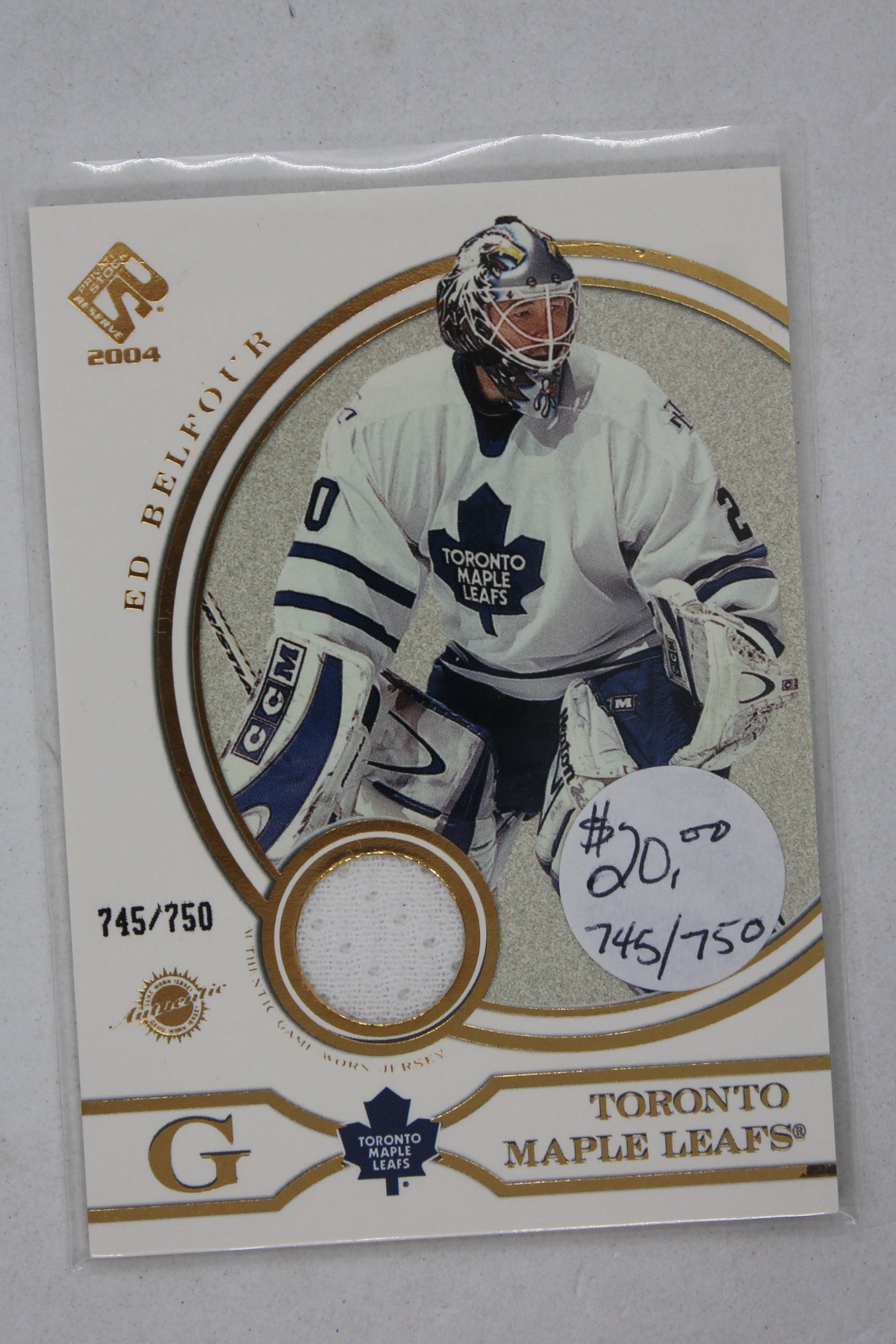 Ed Belfour 2003-04 Pacific Private Stock Reserve - [Base] #205.1 Ed Belfour #745/750