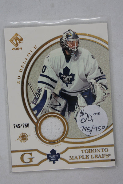 Ed Belfour 2003-04 Pacific Private Stock Reserve - [Base] #205.1 Ed Belfour #745/750
