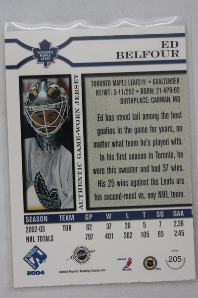 Ed Belfour 2003-04 Pacific Private Stock Reserve - [Base] #205.1 Ed Belfour #745/750