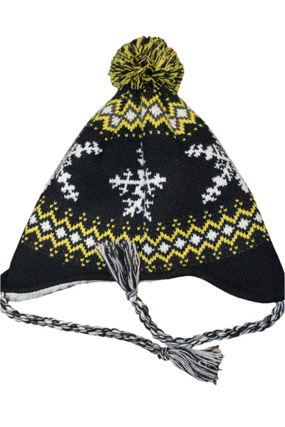 NCAA Michigan Wolverines Youth Knit Tassel Toque