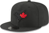 MLB Toronto Blue Jays New Era 59Fifty Black with Red Fitted Hat