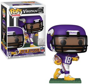 Funko POP NFL Justin Jefferson #239 Minnesota Vikings