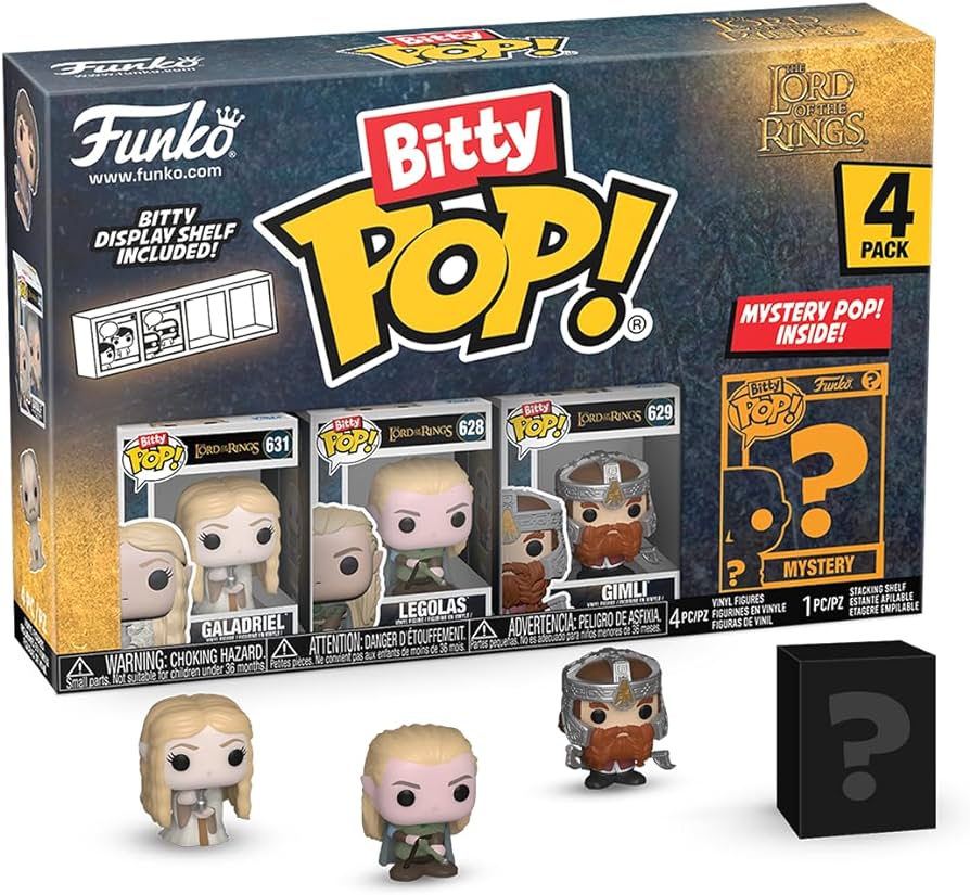 Lord of the Rings Bitty POP- 4 pack Mystery Box (price per box)