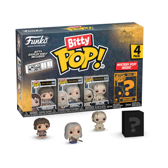 Lord of the Rings Bitty POP- 4 pack Mystery Box (price per box)