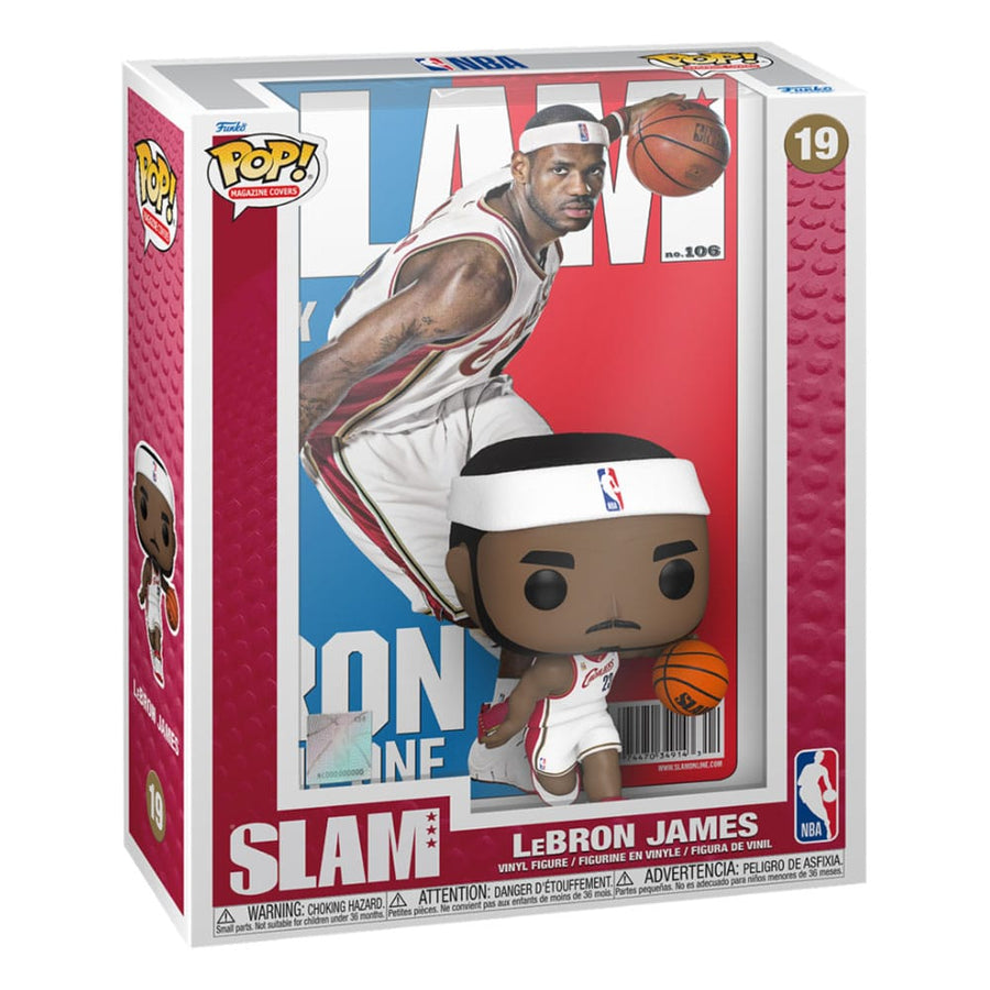 Funko POP NBA Lebron James #19 SLAM Magazine Cover - Cleveland Cavaliers