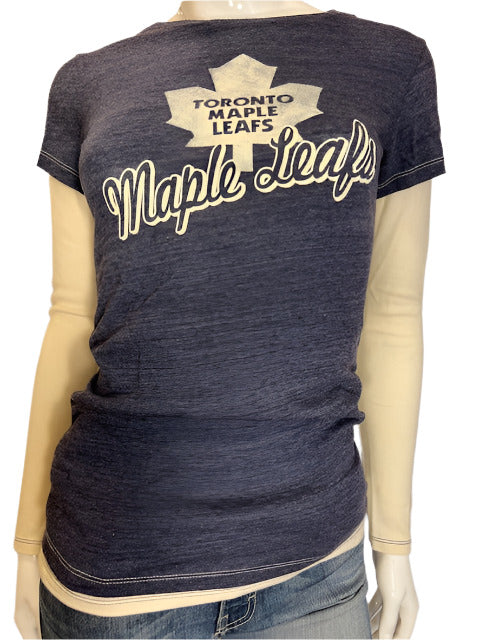 NHL Toronto Maple Leafs OTH Women's Long Sleeve Layered Tee (online only)