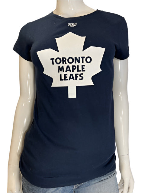 NHL Toronto Maple Leafs OTH Women's Logo Tee (online only) SALE