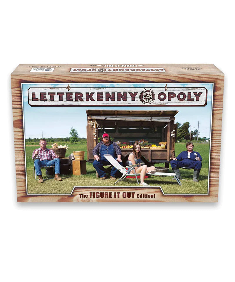 Letterkenny Opoly (The Figure It Out Edition) -Board Game