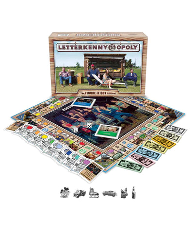 Letterkenny Opoly (The Figure It Out Edition) -Board Game