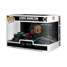 Funko POP Ride Lewis Hamilton #308 -AMG Petronas Formula One (small box damage-see pics)
