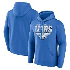 NFL Detroit Lions Fanatics Geometric Chrome Hoodie