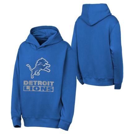 NFL Detroit Lions Youth Back to Basics Fleece Hoodie