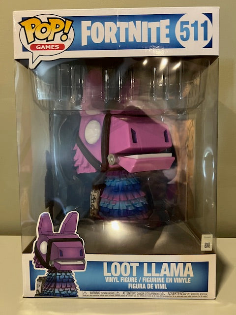 Funko POP Loot Llama (10-Inch) Pop #511 (some crease damage to box)